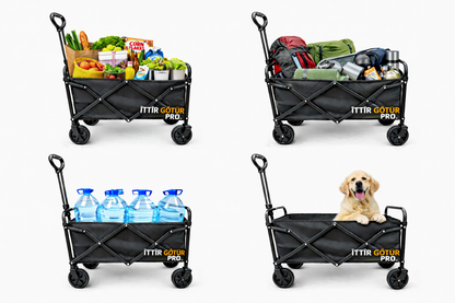 İttir-Götür Pro | Katlanabilir Çok Amaçlı Taşıma Arabası