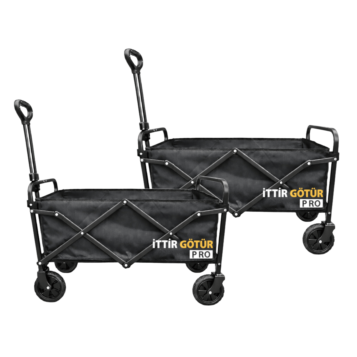 İttir-Götür Pro | Katlanabilir Çok Amaçlı Taşıma Arabası